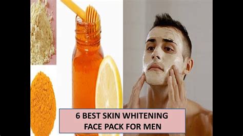 6 Best Skin Whitening Face Pack For Mensk Fab Unique Youtube