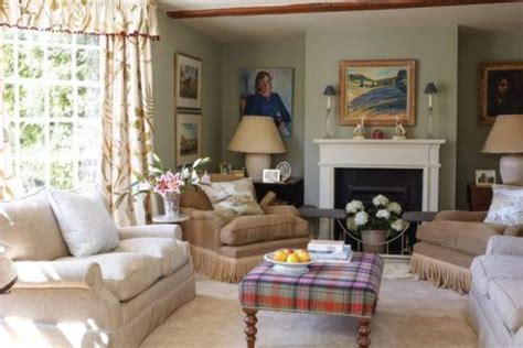 Traditional English Sitting Room French Country Living Room French