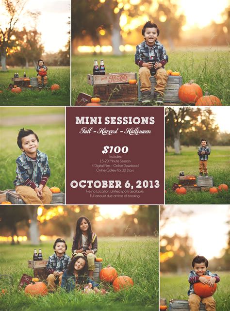 Fall - Harvest- Halloween Mini Sessions | Fresno. Ca Mini Sessions