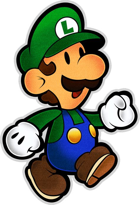 Luigi Modern Super Paper Mario 10th By Fawfulthegreat64 On Deviantart