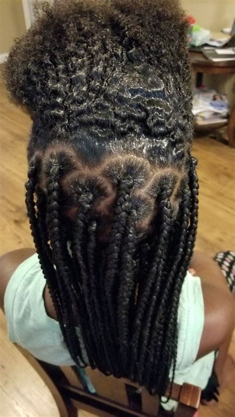 Sp(oil) your hair every day with unite u oil! 8/8/18 - Finished Rachel's hair. #Individual braids #oval ...