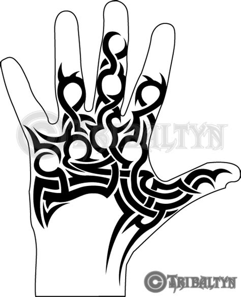 Hand Tattoos Tribal 40 Tribal Hand Tattoos For Men Manly Ink Design