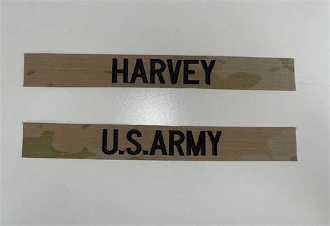 OCP Color Army Custom Name Tapes Etsy