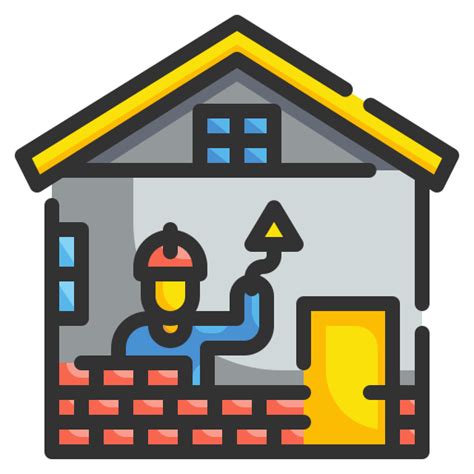 Construction Free Buildings Icons