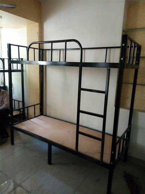 Black Mild Steel Hostel Bunk Beds Size 625 Feet At Rs 7500 In Pune