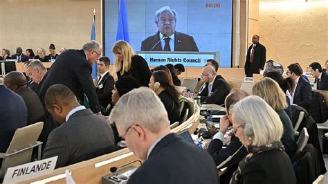Un Human Rights Council Starts 52nd Regular Session Cgtn