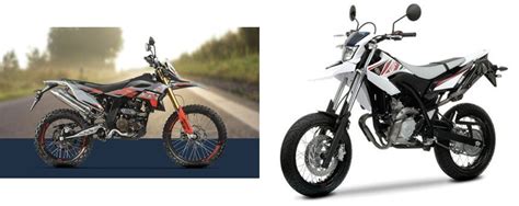 Motorrad Vergleich FB Mondial SMX 125i Enduro 2024 Vs Yamaha WR 125 X 2009