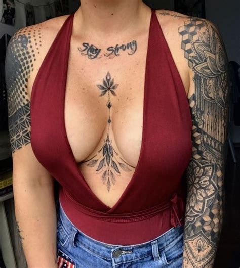 40 Breast Tattoos For Women That Steal Your Heart In 2024 Tattoo Ideen Brust Frau Brust