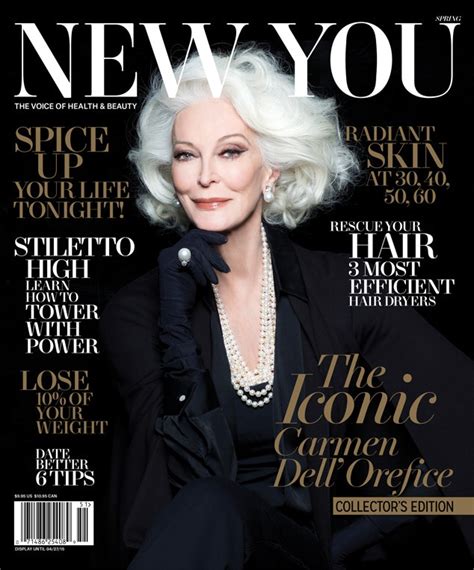 83 Year Old Supermodel Carmen Dellorefice Covers New You E Online Au