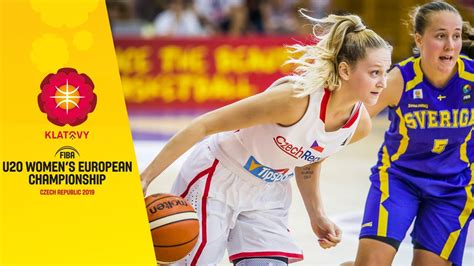 Czech Republic V Sweden Full Game Fiba U20 Womens European Championship 2019 Fibabasketball