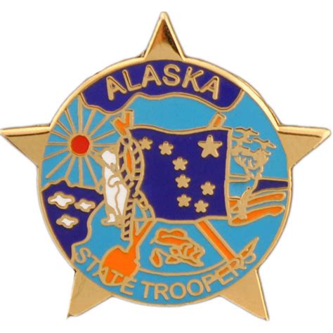 Alaska State Trooper Pin 1