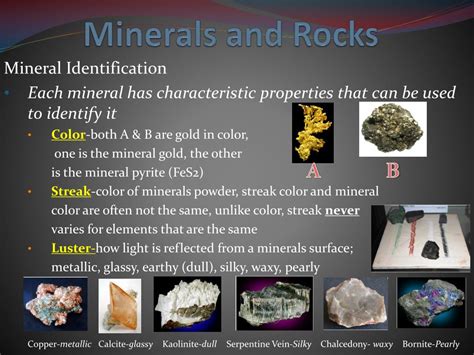 Ppt Minerals And Rocks Powerpoint Presentation Free Download Id