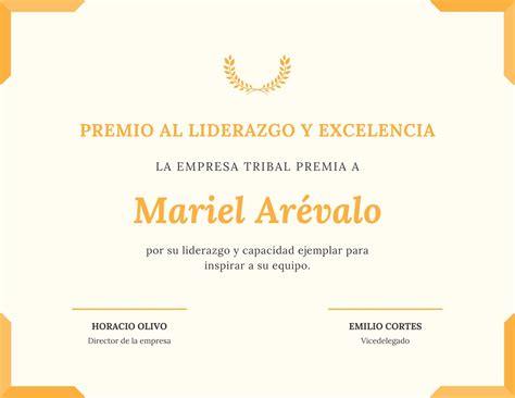 Plantillas De Certificados De Premios Editables Canva