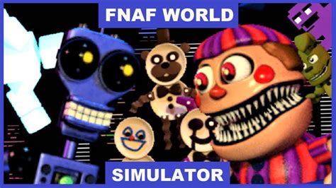 Sparing Mendo And Why Nightmare Bb Fnaf World Simulator 9 Hard