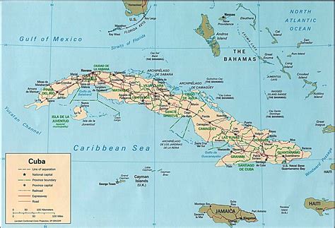 Mapa De Cuba Mapa Físico Geográfico Político Turístico Y Temático
