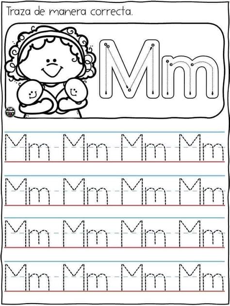 Abc Trazo 13 Imagenes Educativas A83 Writing Practice Preschool