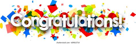 Similar Images Stock Photos And Vectors Of Congratulations Paper Banner