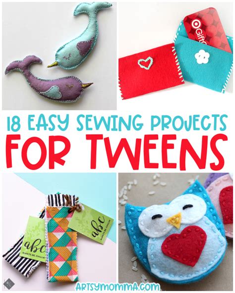Easy Sewing Projects For Kids Ages 8 12 Artsy Momma