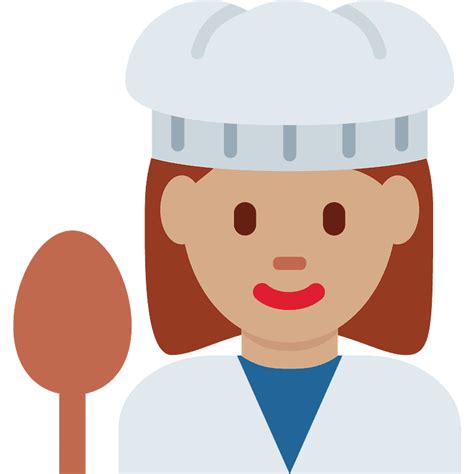 Woman Cook Emoji Clipart Free Download Transparent Png Creazilla