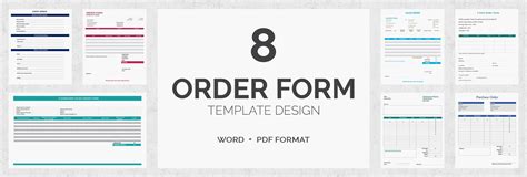 7 Free Order Form Templates Docs Pages