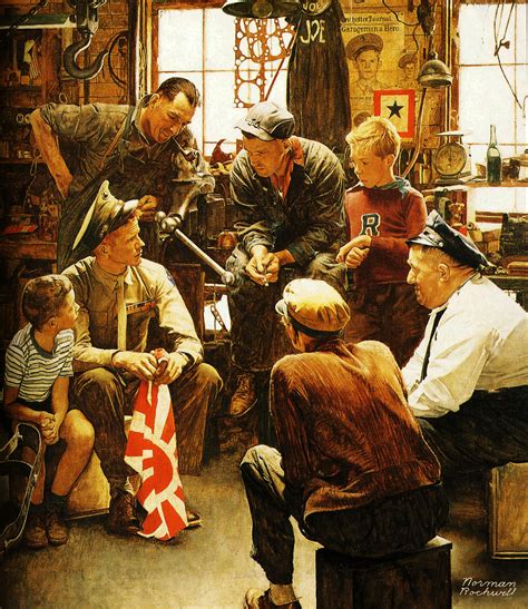 Famous Paintings By Norman Rockwell Art Babamail