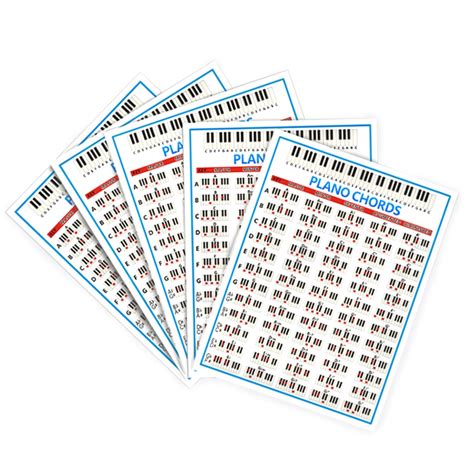 Piano Chord Practice Sticker 88 Key Beginner Piano Fingering Guide