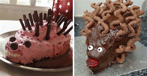 30 Times People Tried Their Hand At Making Hedgehog Cakes But Failed