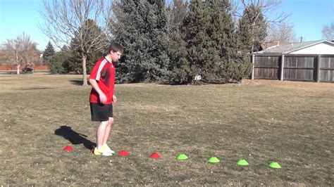 Soccer Drills For Agility Cone Hop Youtube