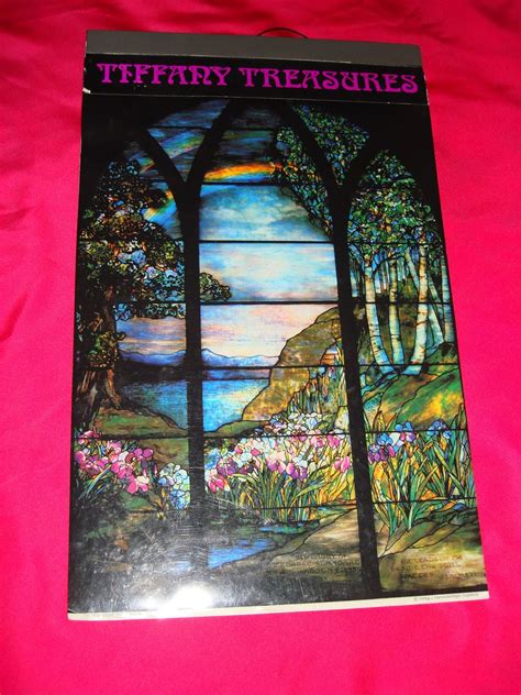 Tiffany Treasures Windows 1983 Miniatures Plastic Films Pictures By A