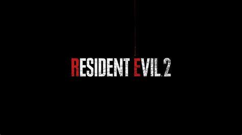 Resident Evil 2 Logo Video Game Remake 8k 15264