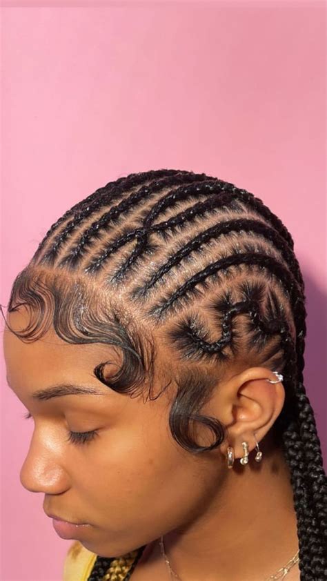 𝐁𝐋𝐔𝐄𝐏𝐑𝐈𝐍𝐓 Feed In Braids Hairstyles Natural Hair Braids Protective