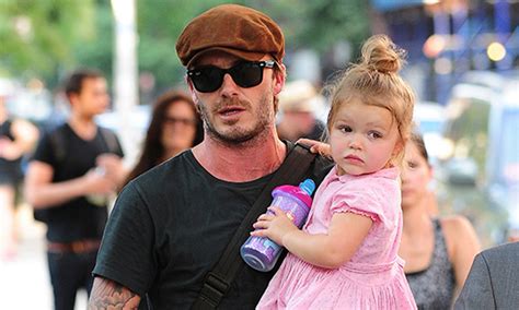 David Beckham Defends Harpers Pacifier You Have No Right To