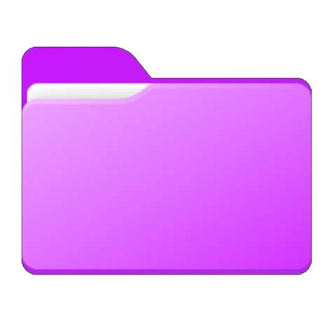 Purple Folder Icon Png 646 Download