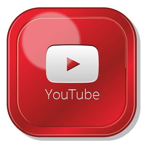 Youtube Logo 3d Png