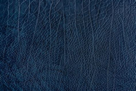 Download Free Image Of Dark Blue Creased Leather Textured Background By