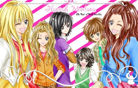 Hannah Montana Anime Style Hannah Montana Fan Art 20575375 Fanpop