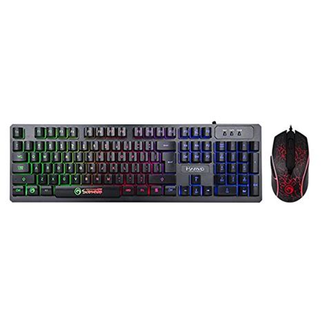 Marvo Km408 Gaming Keyboard And Mouse Combo Black Tx Deals