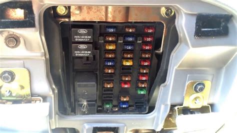 2004 Ford F150 Relay And Fuse Box Diagram