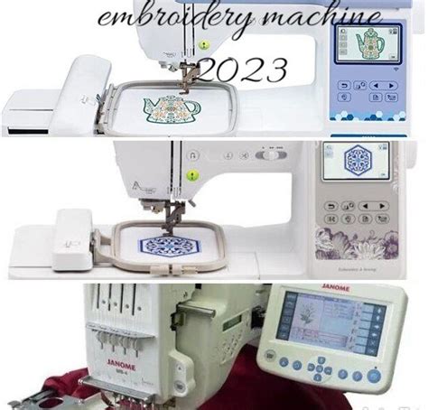 What Is The Best Embroidery Machine In 2023 Embroidery Pro