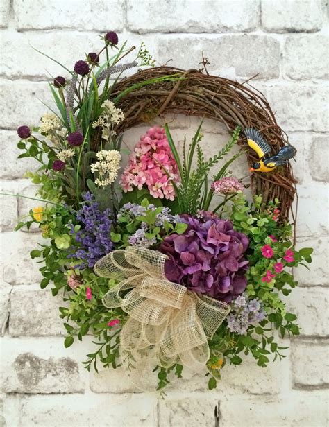 20 Front Door Wreaths For Spring And Summer