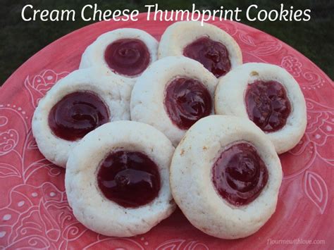 Cream Cheese Thumbprint Preseve Cookie Recipe