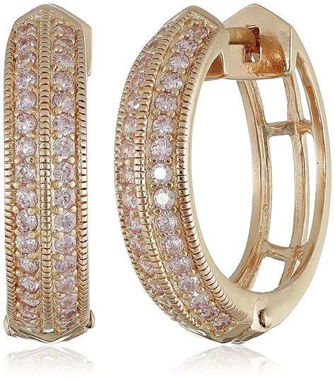Sterling Silver Cubic Zirconia Hoop Earrings Check This Awesome