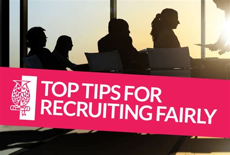 Top Tips For Recruiting Fairly Johnson Legal Edinburgh