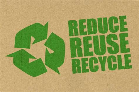 Reduce Reuse Recycle Slogan Tulisan