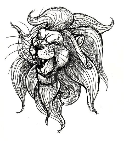 Visualartideas.com collects some easy animal drawing ideas for kids.by copying the images that we uploaded in this post, it will make it easier for you to teach your kids to draw animals easily. 27 best Lion Line Drawing Tattoos images on Pinterest | Drawing tattoos, Simple lion tattoo and ...