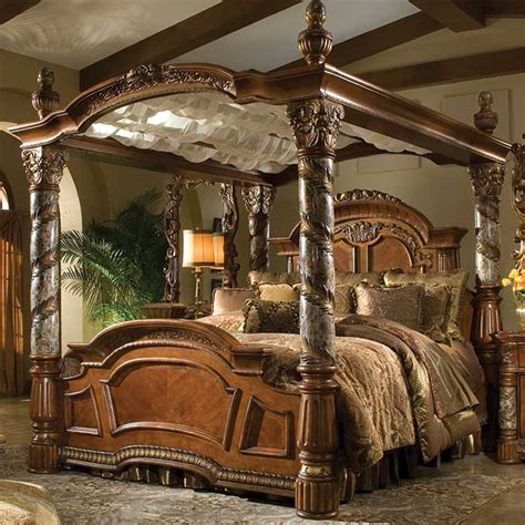 Renaissance King Canopy Bed Magnolia Hall