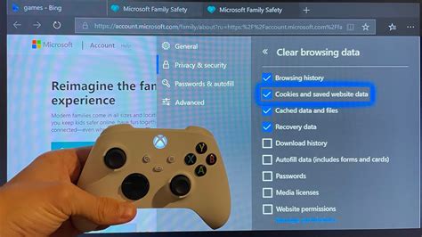 Xbox Series Xs How To Delete Internet Search History And Clear Cookies