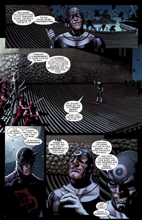 Bullseye Vs Daredevils Hand Ninjas Comicnewbies