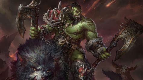 Orc World Of Warcraft Hd Wallpaper Pxfuel