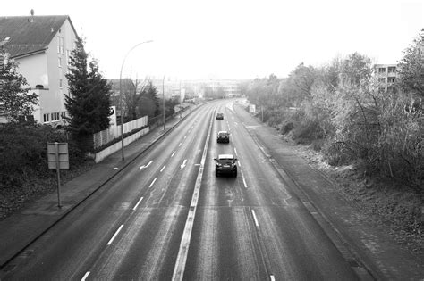 Free Images Black And White Track Traffic Street Highway Asphalt